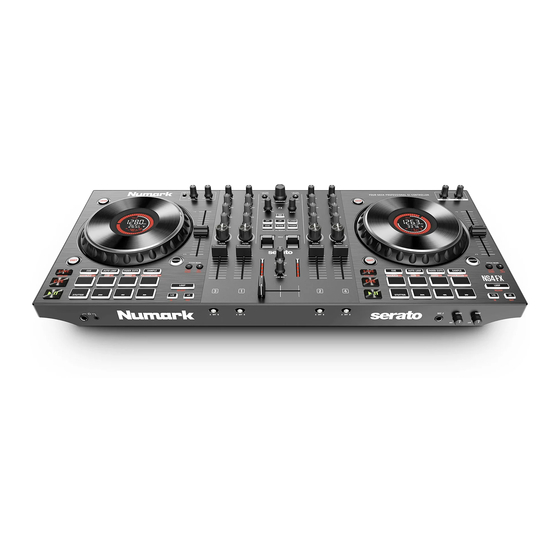 Serato Numark NS4FX Quick Start Manual