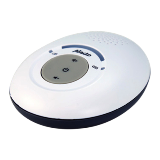 Alecto DBX-115 Quick Start Manual