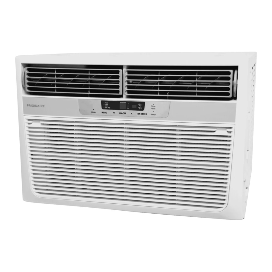 Frigidaire FRA08PZU1 Use And Care Manual
