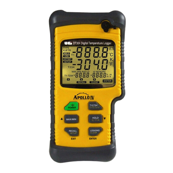 UEi DT304 Instruction Manual