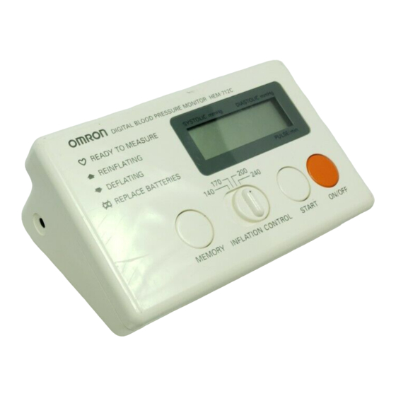 Omron Automatic Blood Pressure Monitor With Large Cuff HEM-712CLC