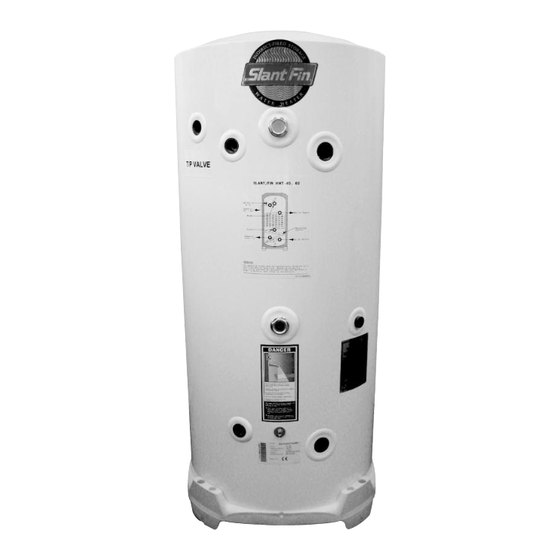 Slant/Fin HWT-40 Installation And Operating Instructions Manual