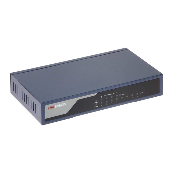 HIKVISION DS-3E0108P-E User Manual
