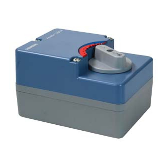 Siemens SQK34.00S Mounting Instructions