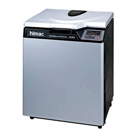 Hitachi CR21N Instruction Manual
