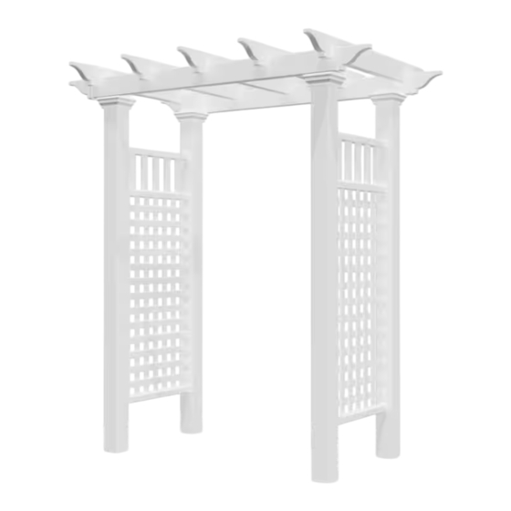 vita The Fairfield Arbor Assembly Instructions