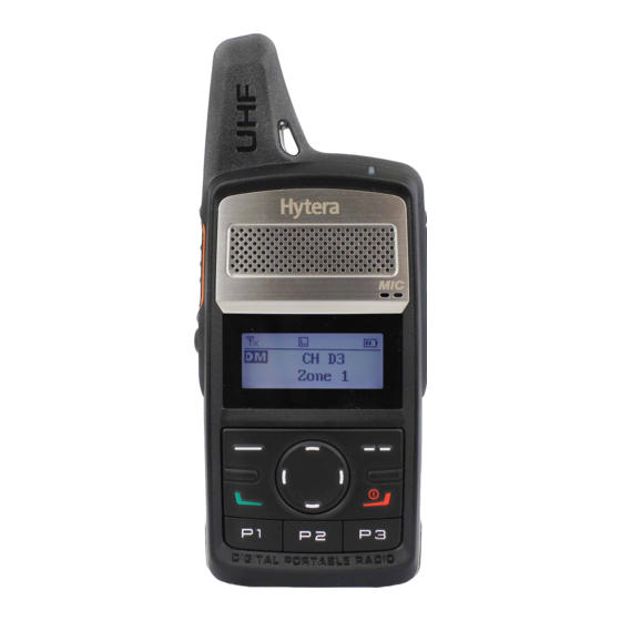 Hytera PD355LF Owner's Manual