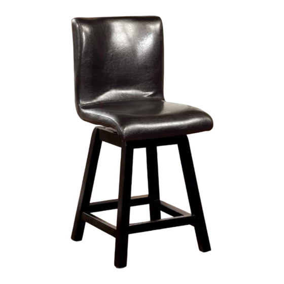 Furniture of America CM3433PC-2PK Assembly Instructions Manual