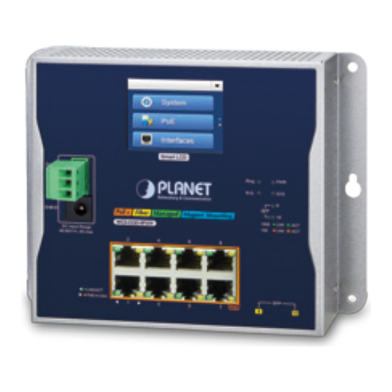 Planet WGS-5225-8T2SV Quick Installation Manual