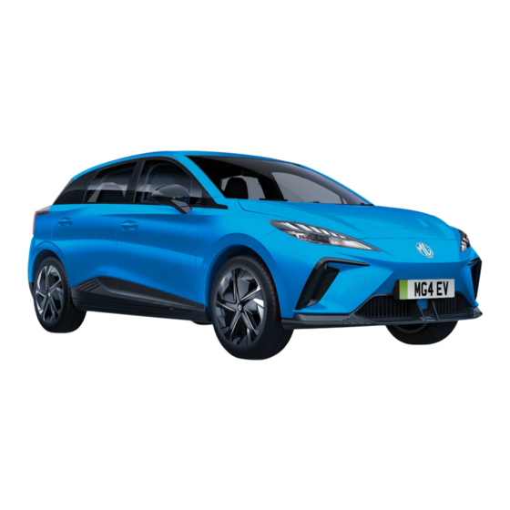 SAIC MOTOR MG4 EV Programming And Configuration Manual