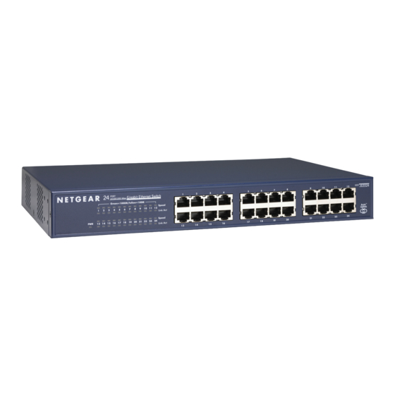 NETGEAR ProSafe JGS516 Installation Manual