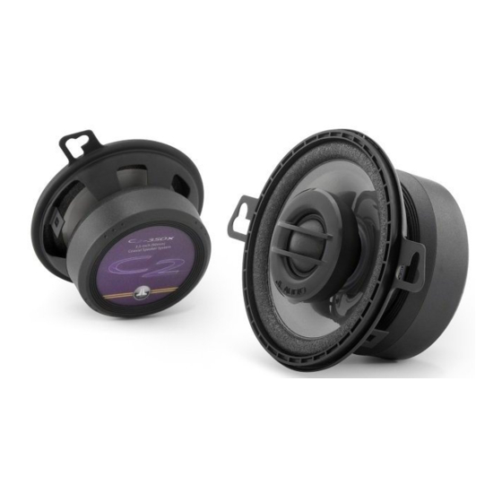 JL Audio C2-350x Owner's Manual