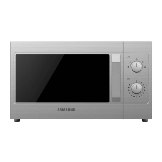 Samsung CM1099 Owner's Instructions & Cooking Manual