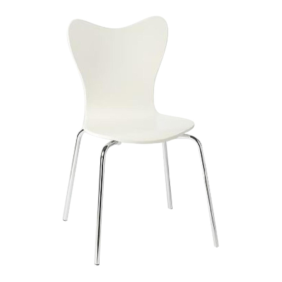 West Elm scoop back chair Assembly Instructions