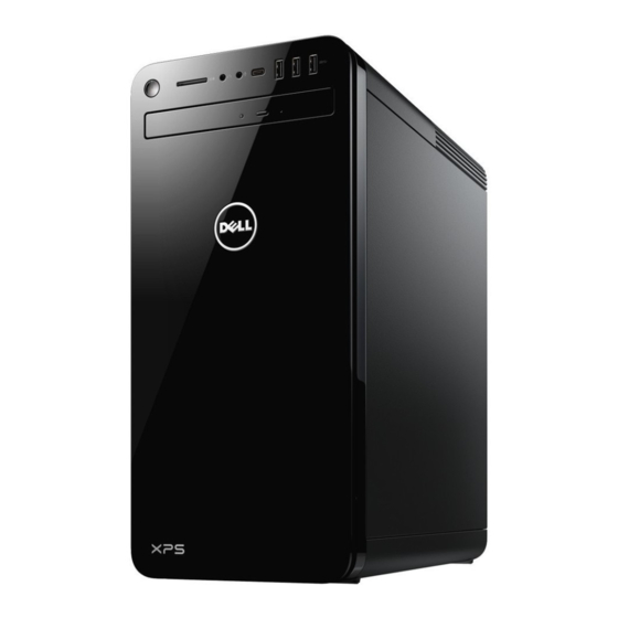 Dell XPS 8930 Setup And Specifications