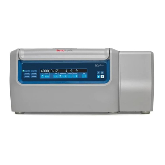 Thermo Scientific  SL Plus Series Instructions For Use Manual