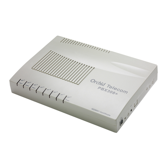 Orchid Telecom PBX308+ Quick Start User Manual
