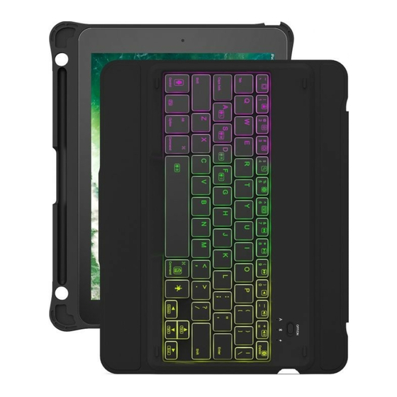 User Manuals: Inateck KB02008-BK iPad Keyboard Case