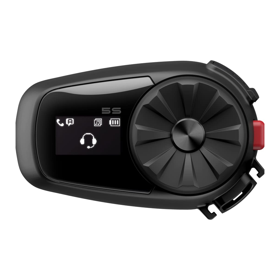 Sena 5S for 5S-02 Quick Start Guide