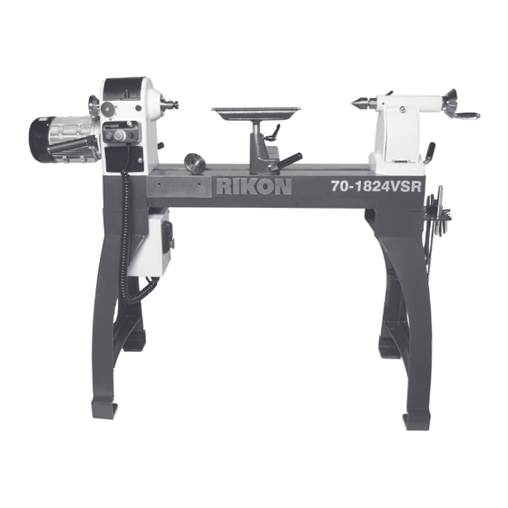 Rikon Power Tools 70-1824VSR Operator's Manual