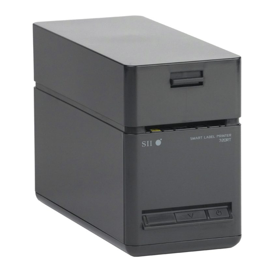 Seiko SII SLP720RT Series Manuals