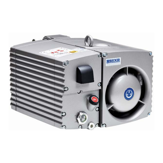 Becker U5 Series Maintenance Manual
