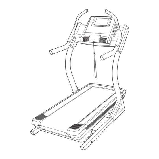 NordicTrack Incline Trainer X11 User Manual