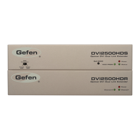 Gefen EXT-DVI-2500HD Manuals