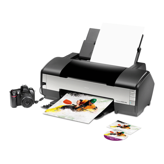 Epson R1400 Assembly Instructions Manual