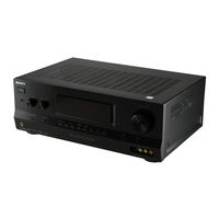 Sony STR DH700 - A/V Receiver Operating Instructions Manual
