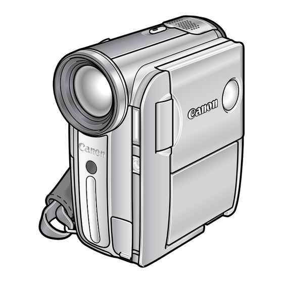 Canon Optura 600 Instruction Manual