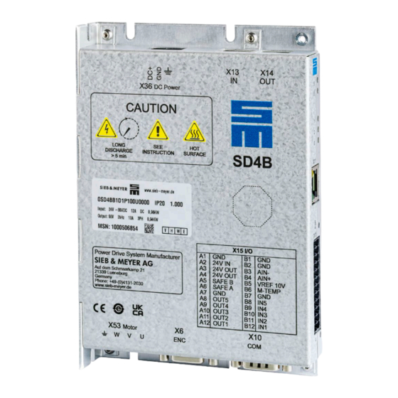 SIEB & MEYER SD4B Hardware Description