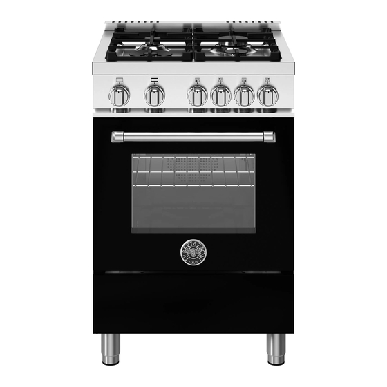 Bertazzoni Professional Series Installation, User And Maintenance Manual