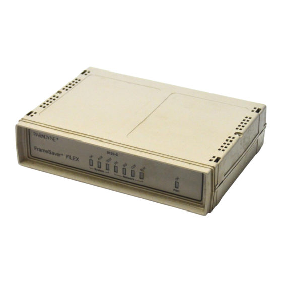 Paradyne iMarc FLEX 9123 Installation Instructions Manual