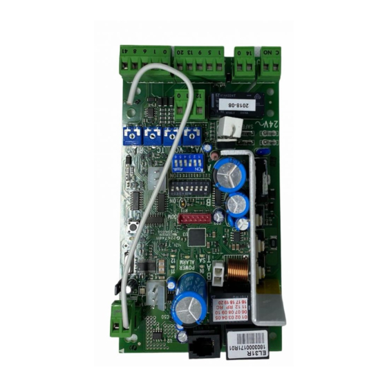 Entre Matic Ditec EL31R Installation Manual
