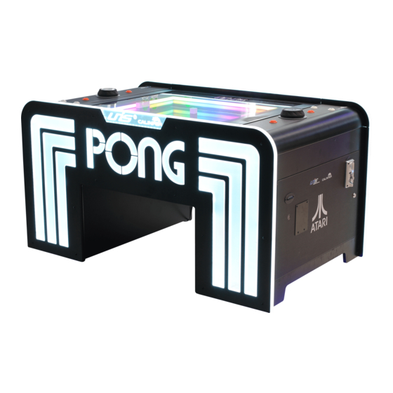 UNIS PONG Arcade Manuals