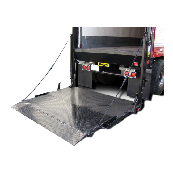 Maxon Railift Series Operation Manual