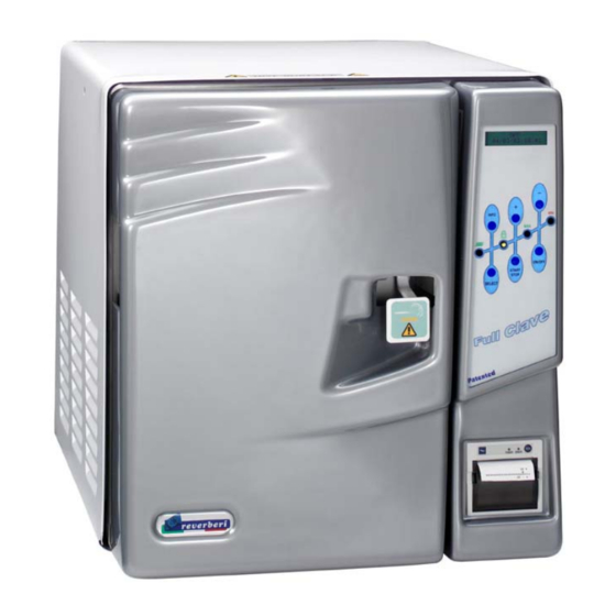 Reverberi Full Clave B 20 Operation And Maintenance Manual