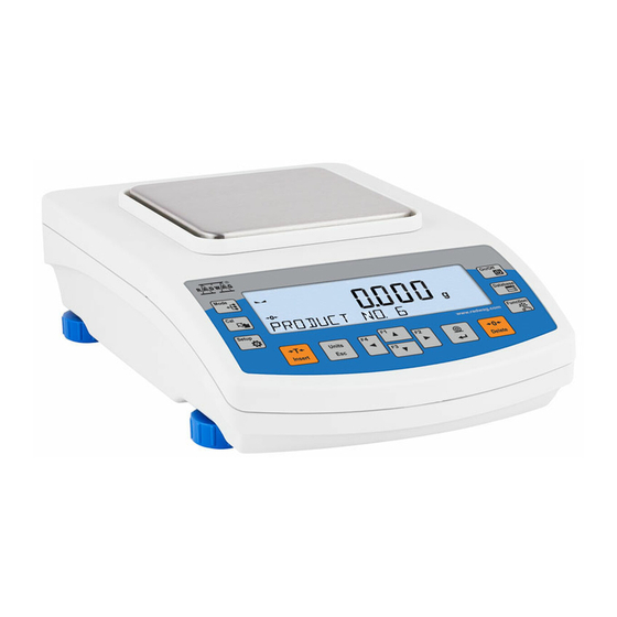 RADWAG PS 10100 R2 User Manual