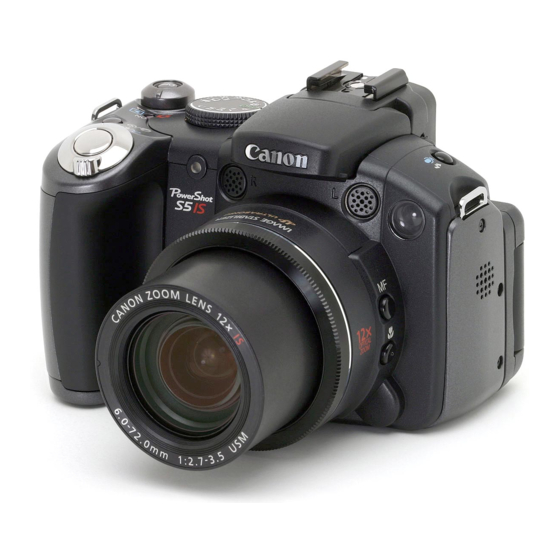 Canon PowerShot S5 IS User Guide Basic User Manual