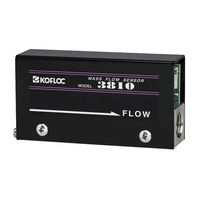Kofloc 3810S Installation Instructions Manual