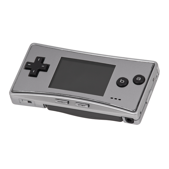 Nintendo Game Boy Micro User Manual