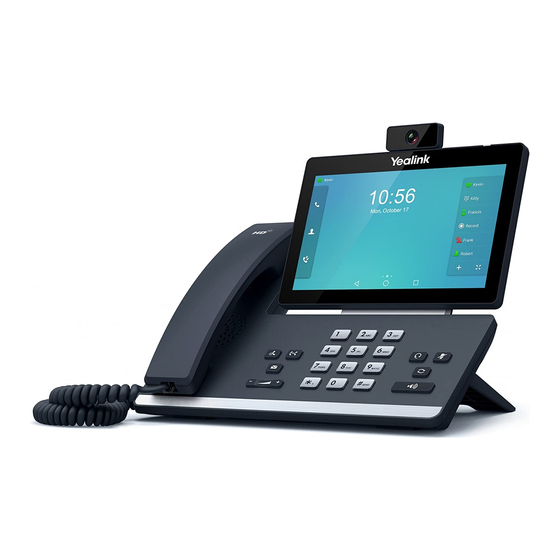 Yealink T58 Quick User Manual