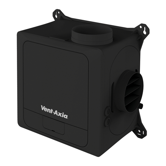 Vent-Axia MVDC-MSH UniFlex Manuals