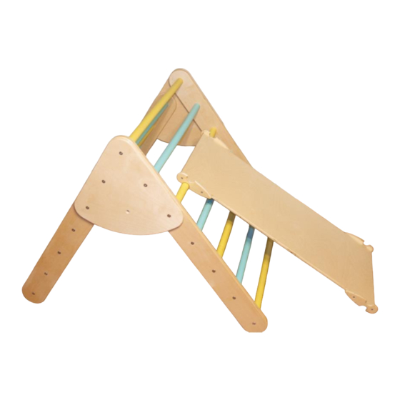 Heartwood Hazel MONTESSORI CLIMBING TRIANGLE Manuals