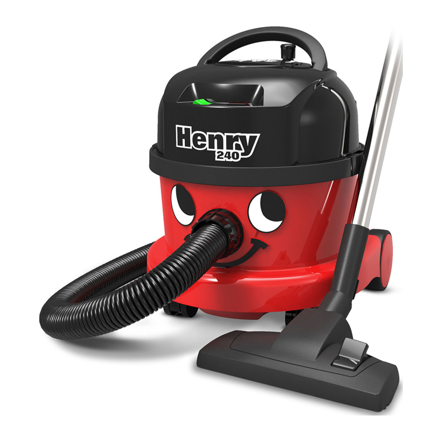 Numatic HENRY, HVR240-11 - Vacuum Cleaner Manual
