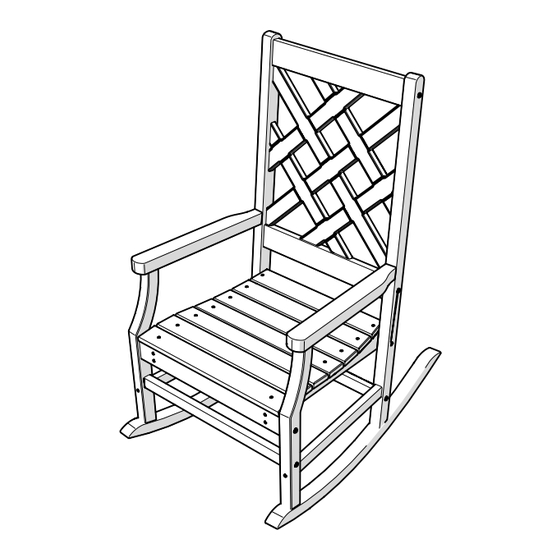Polywood CLRK193 Assembly Instructions