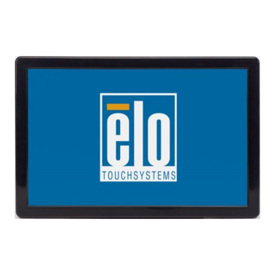 Elo TouchSystems ET2239L Manuals
