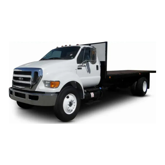 Ford 2013 F-650 Owner's Manual