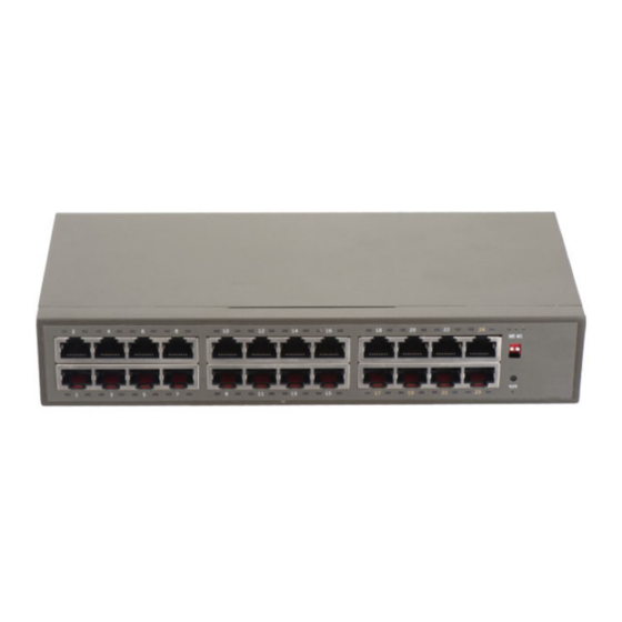 gofanco EthSwitch24P User Manual